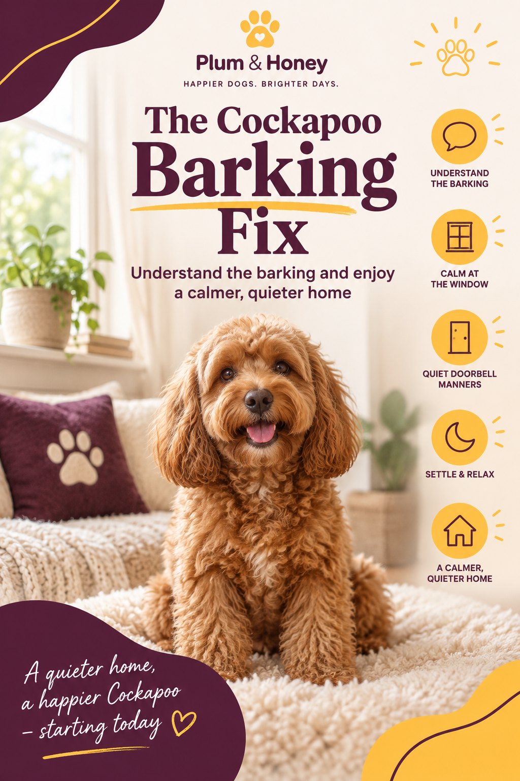 The Cockapoo Barking Fix cover