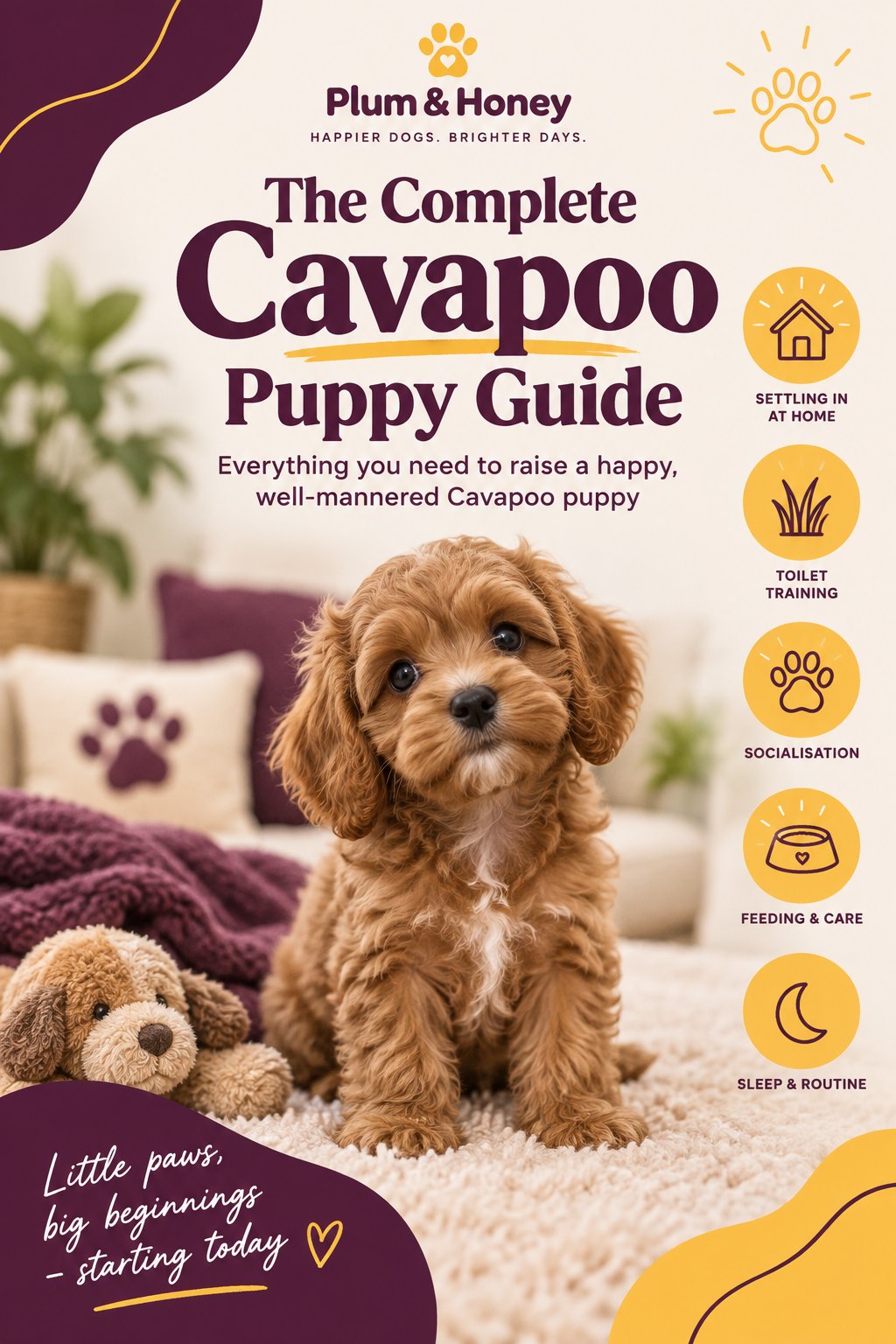 The Complete Cavapoo Puppy Guide cover