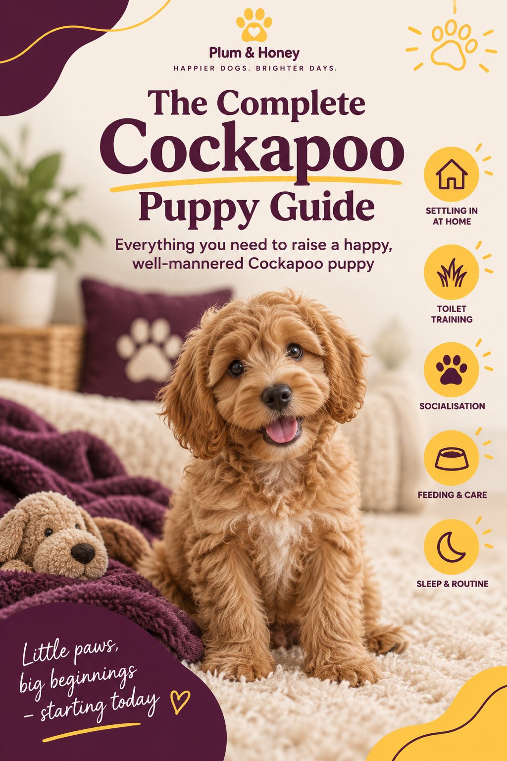 The Complete Cockapoo Puppy Guide cover