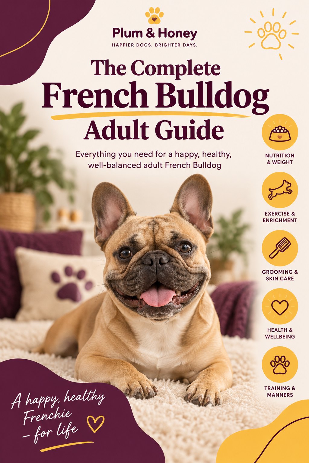 The Complete French Bulldog Adult Guide cover