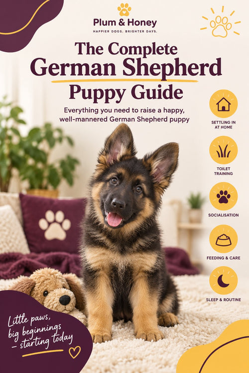The Complete German Shepherd Puppy Guide cover