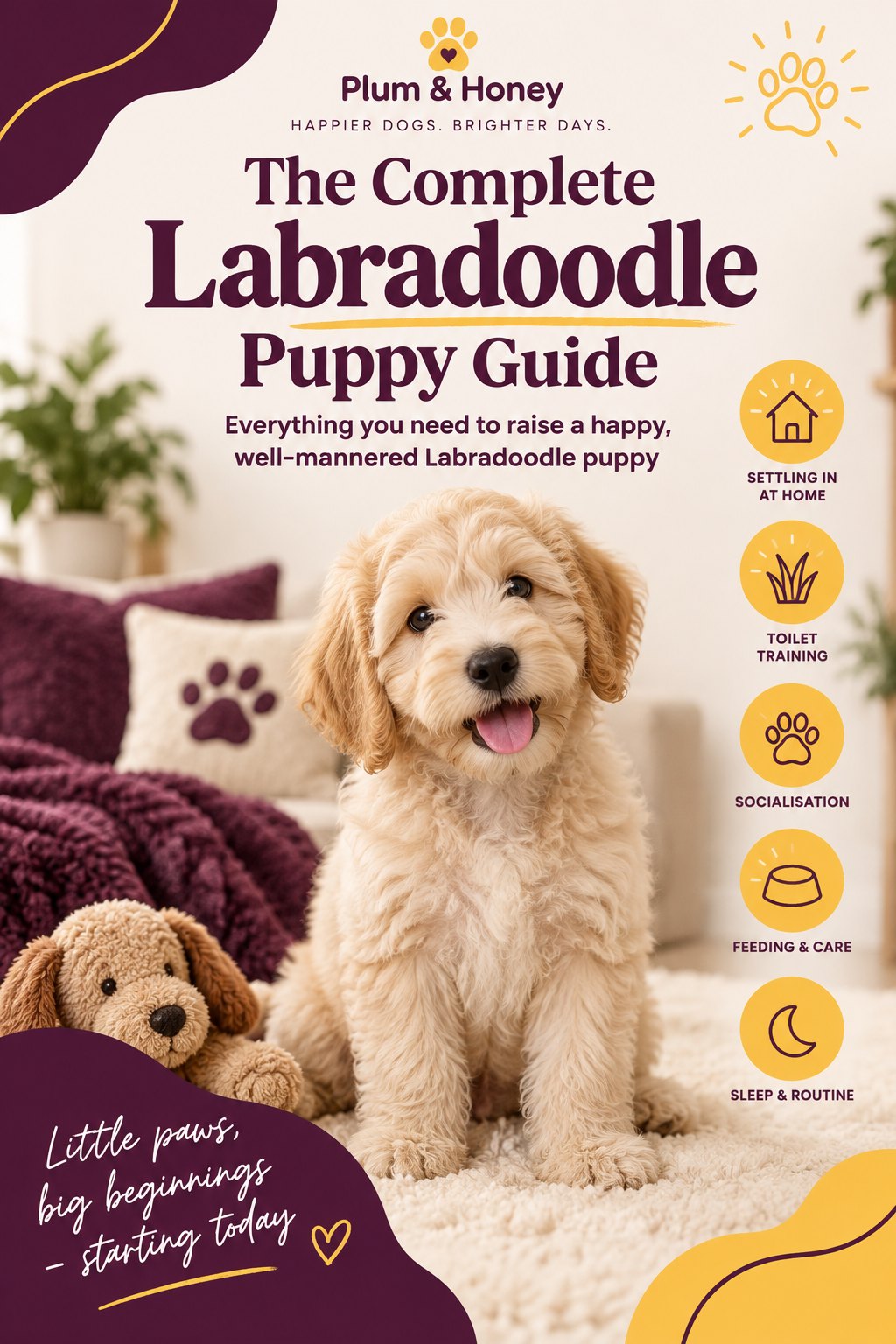 The Complete Labradoodle Puppy Guide cover