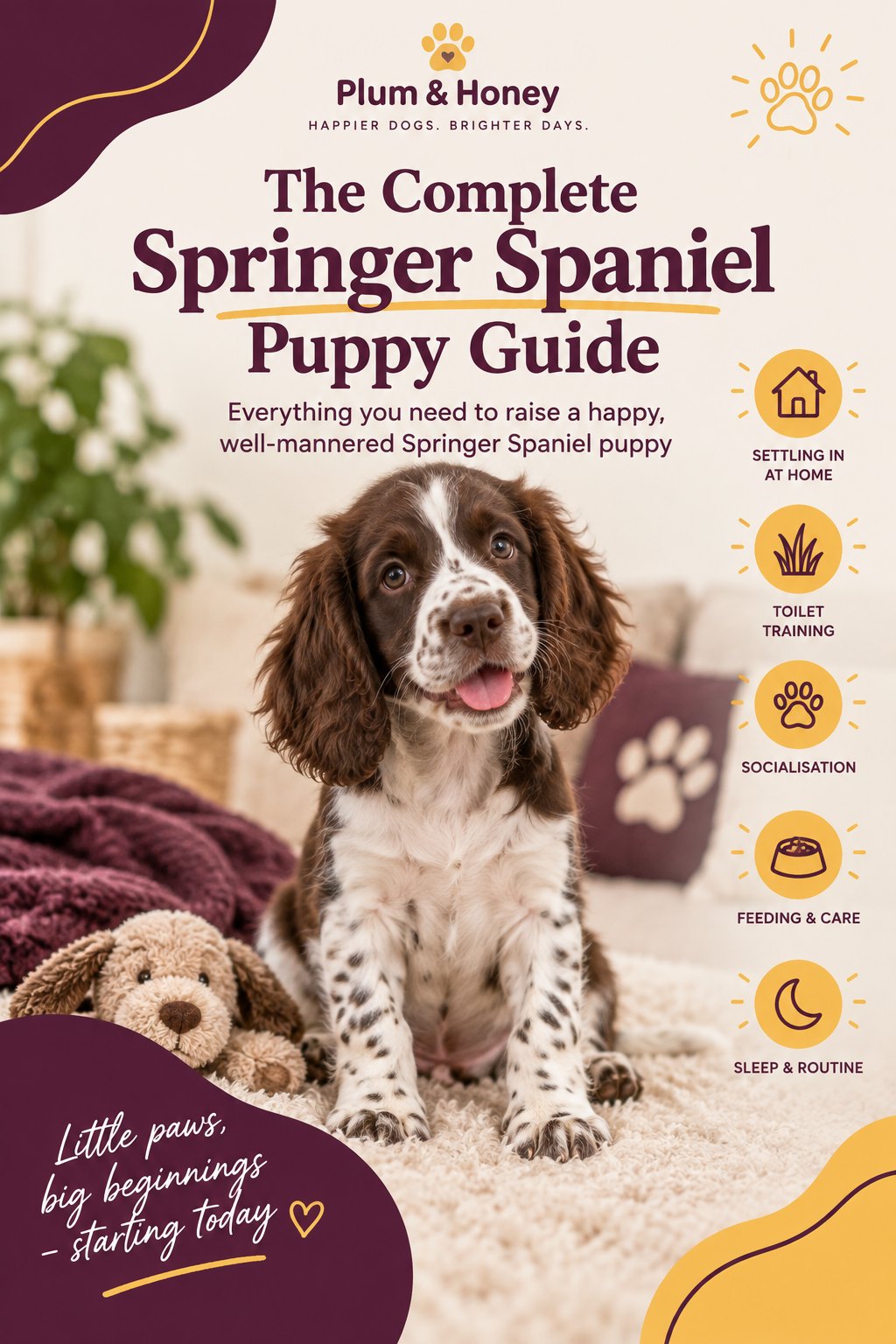 The Complete Springer Spaniel Puppy Guide cover