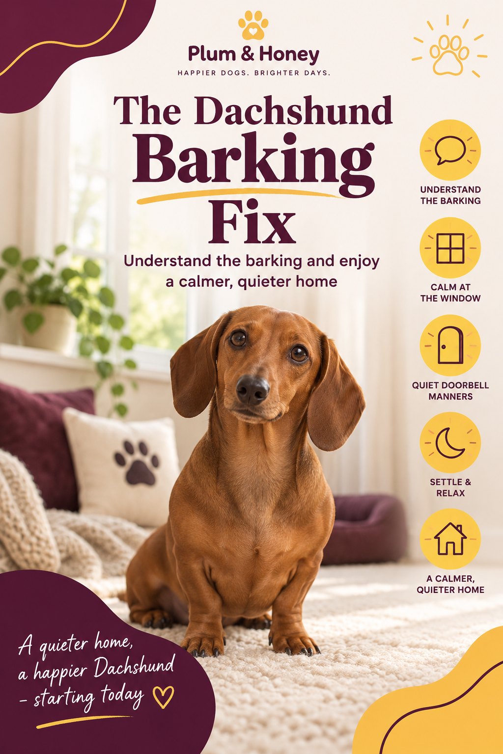The Dachshund Barking Fix cover