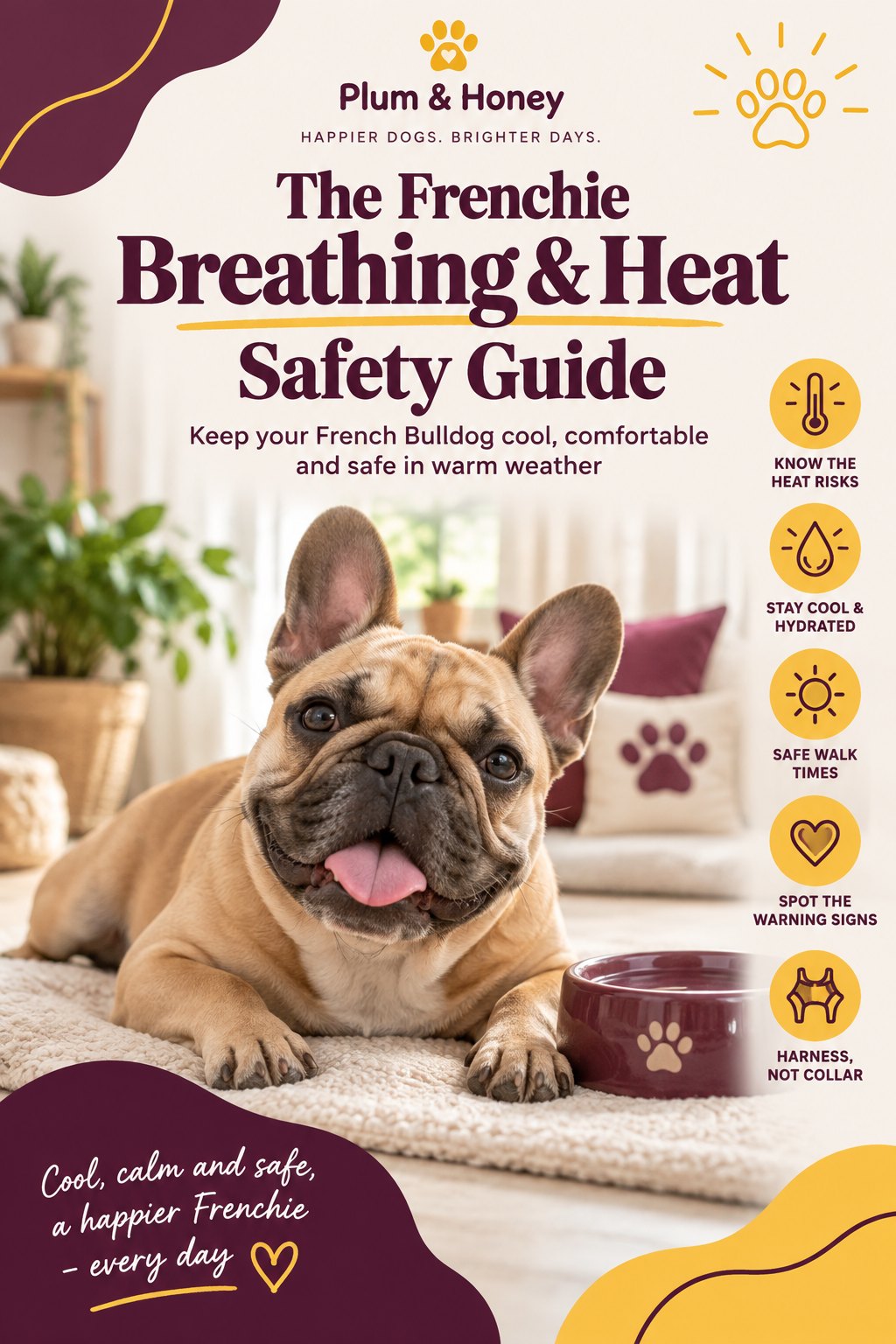 The Frenchie Breathing and Heat Safety Guide cover