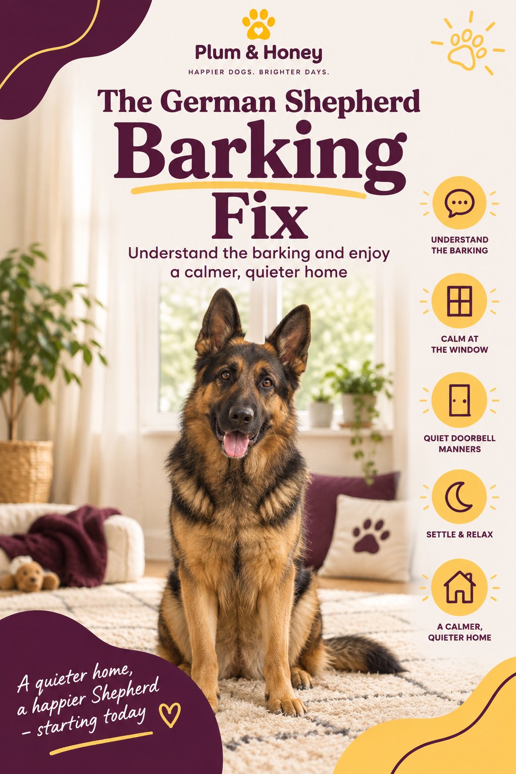 The German Shepherd Barking Fix cover