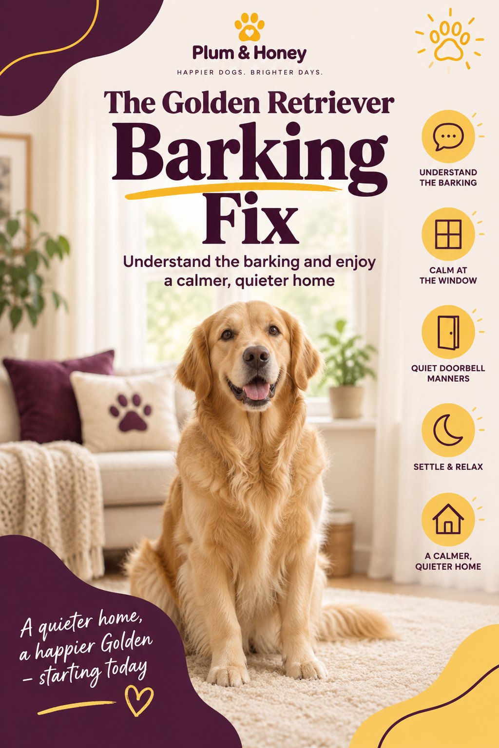 The Golden Retriever Barking Fix cover