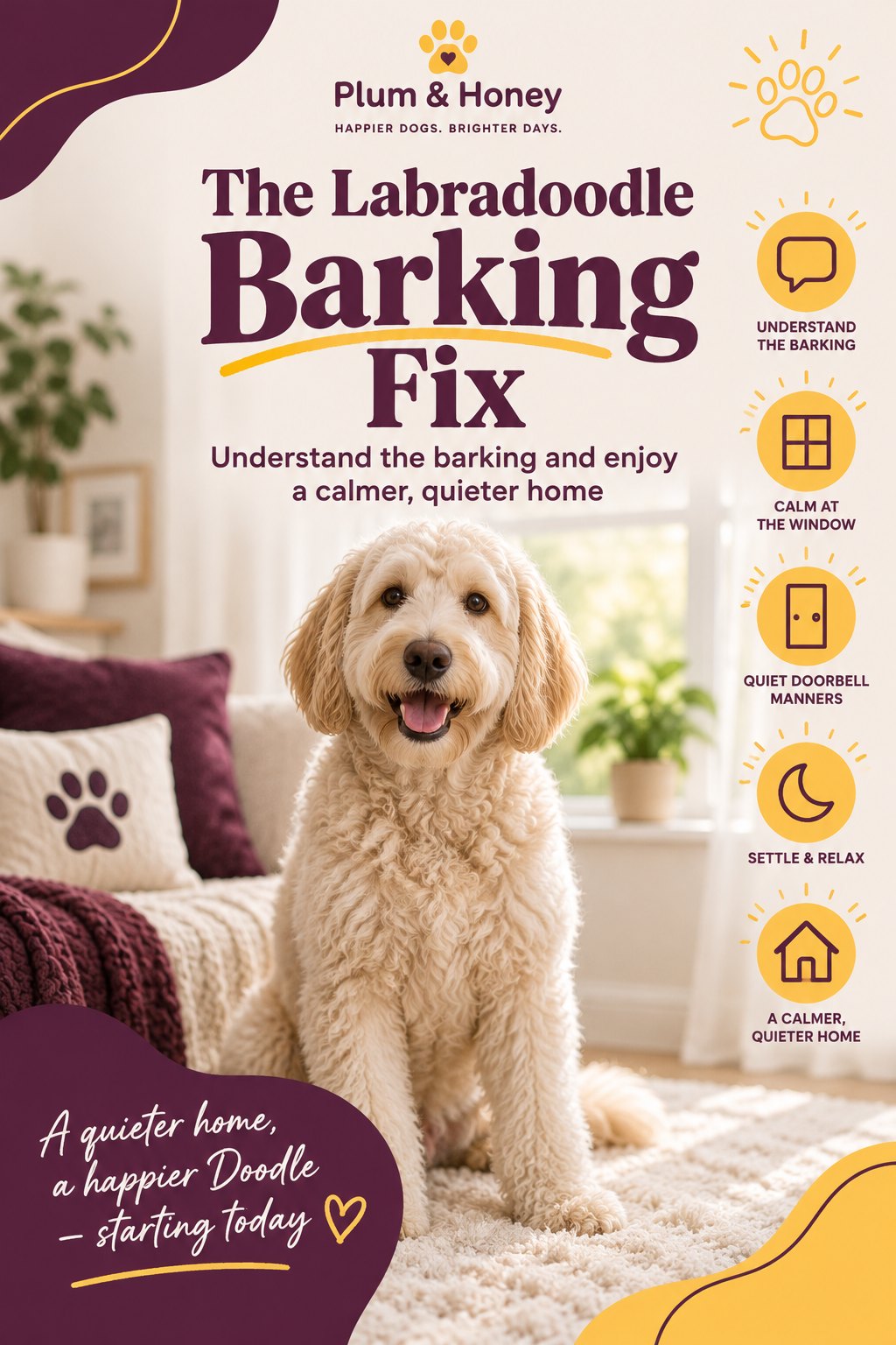 The Labradoodle Barking Fix cover