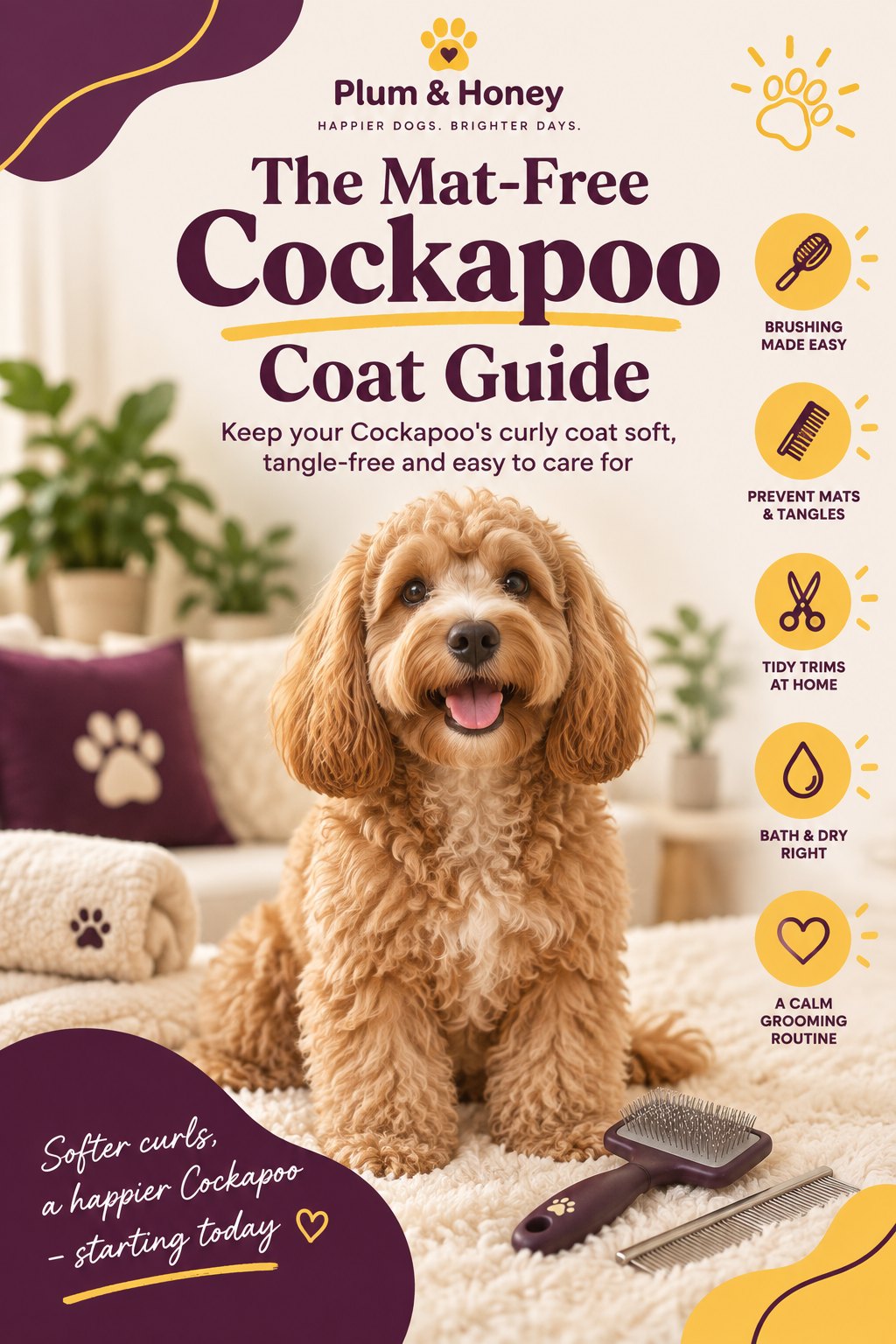 The Mat-Free Cockapoo Coat Guide cover