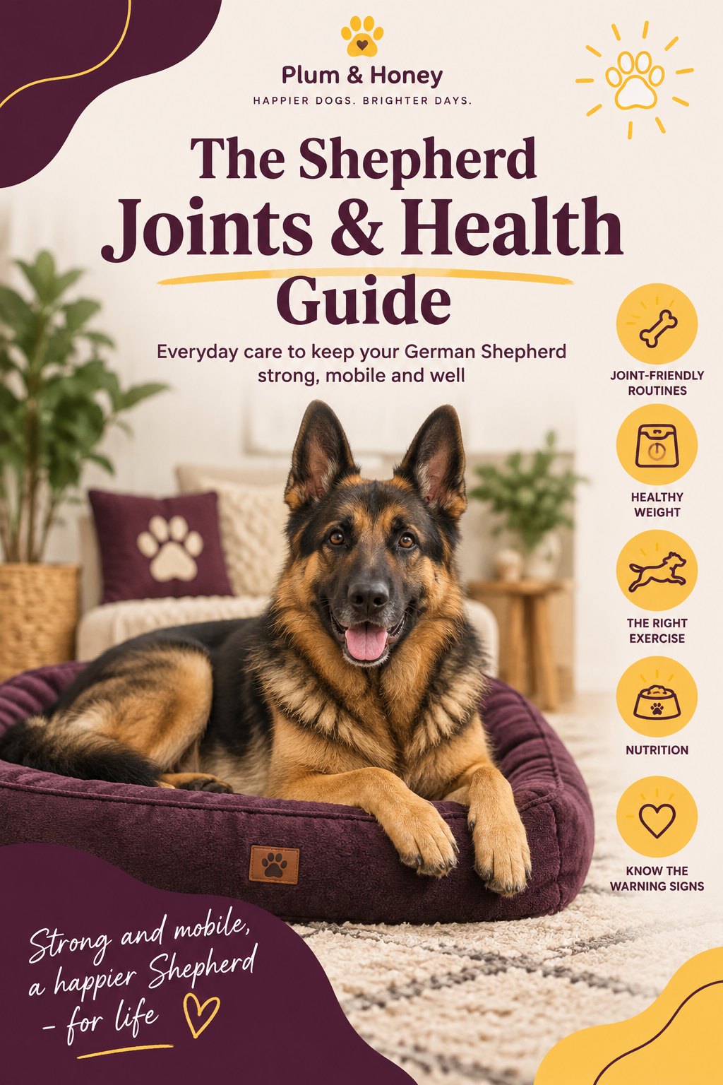 The Shepherd Joints and Health Guide cover