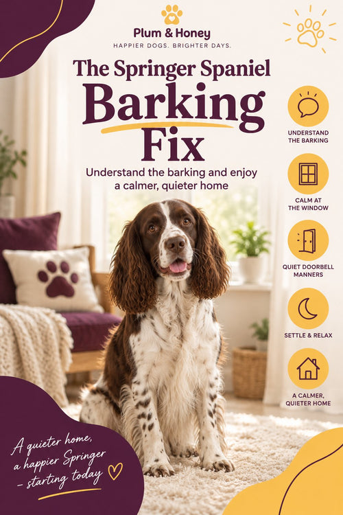 The Springer Spaniel Barking Fix cover