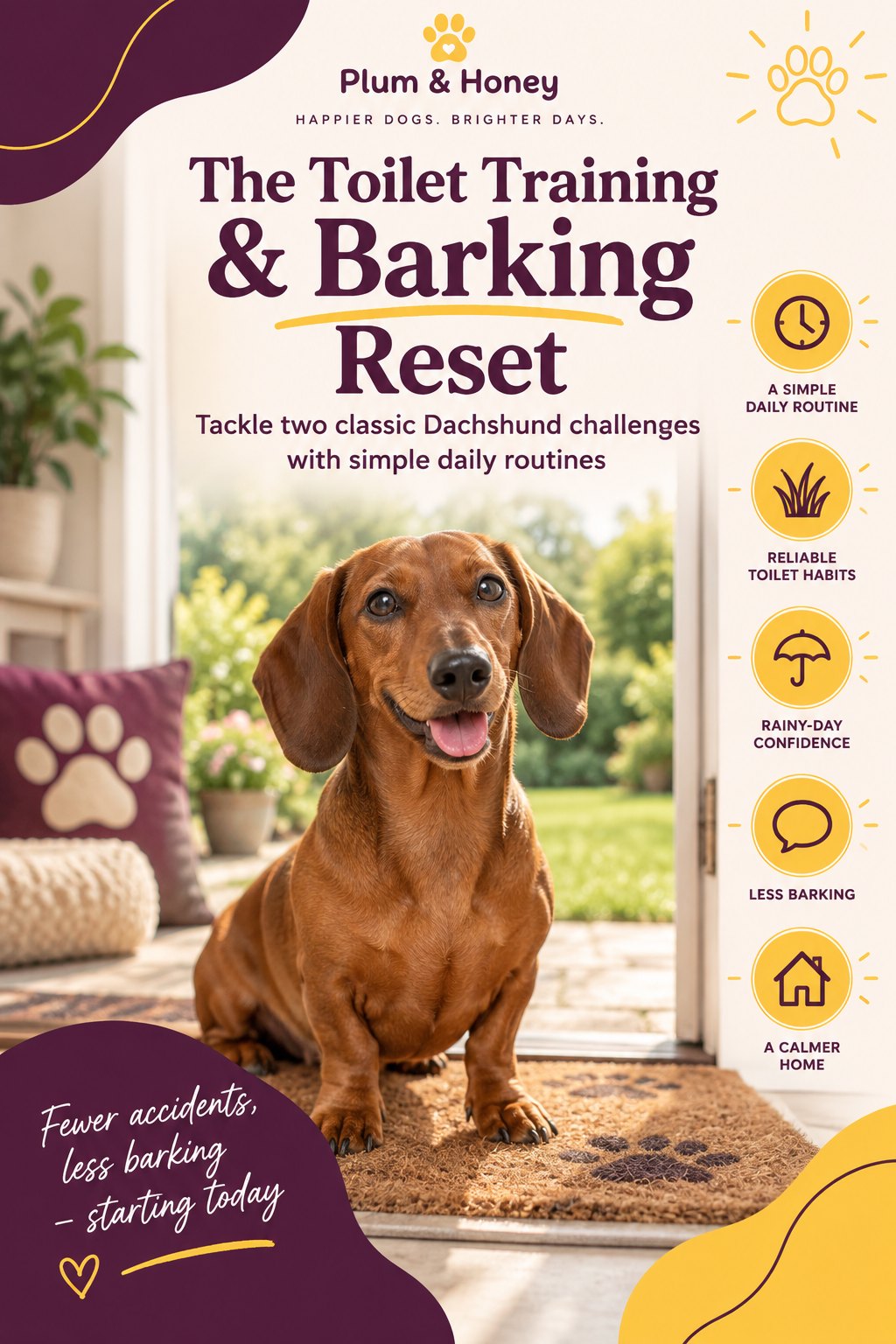 The Toilet Training and Barking Reset cover